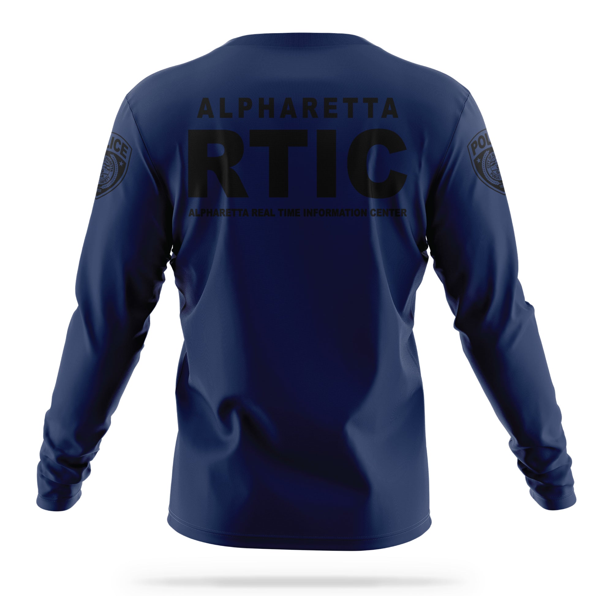 [ALPHARETTA PD] Men's RTIC Utility Long Sleeve [NVY/BLK]-13 Fifty Apparel