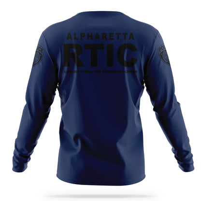[ALPHARETTA PD] Men's RTIC Utility Long Sleeve [NVY/BLK]-13 Fifty Apparel