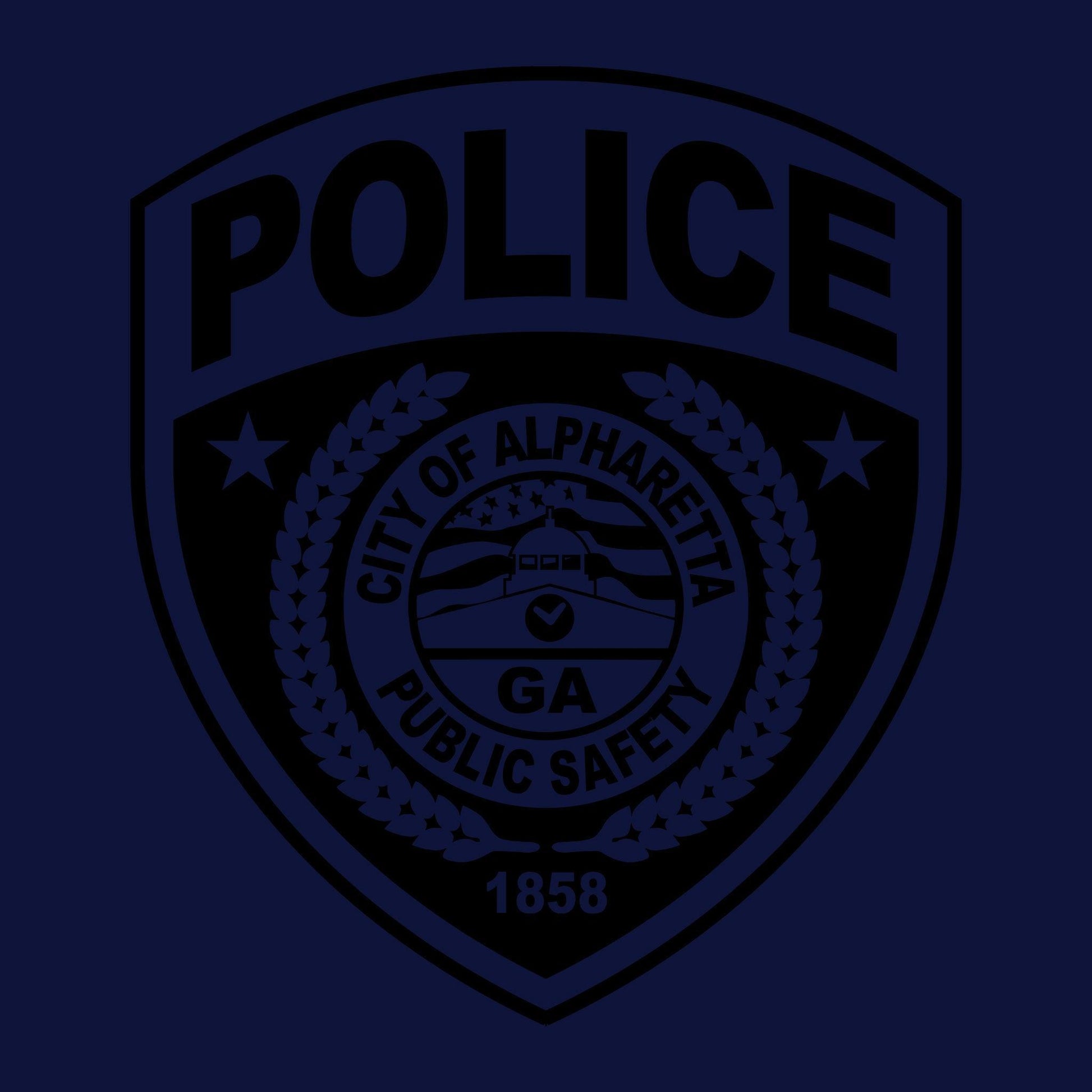 [ALPHARETTA PD] Men's RTIC Utility Long Sleeve [NVY/BLK]-13 Fifty Apparel