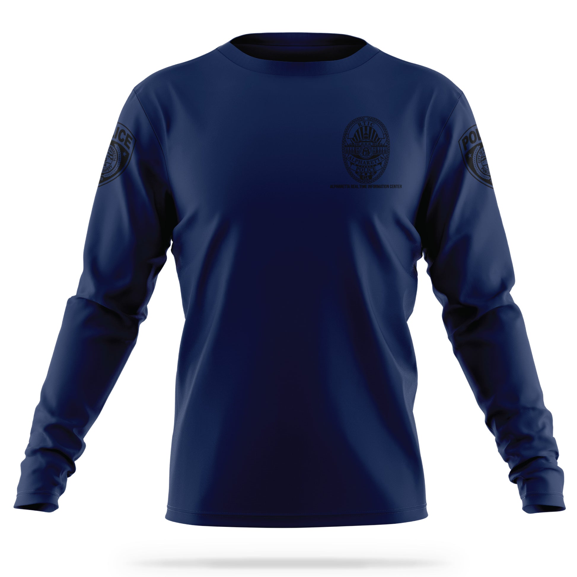 [ALPHARETTA PD] Men's RTIC Utility Long Sleeve [NVY/BLK]-13 Fifty Apparel