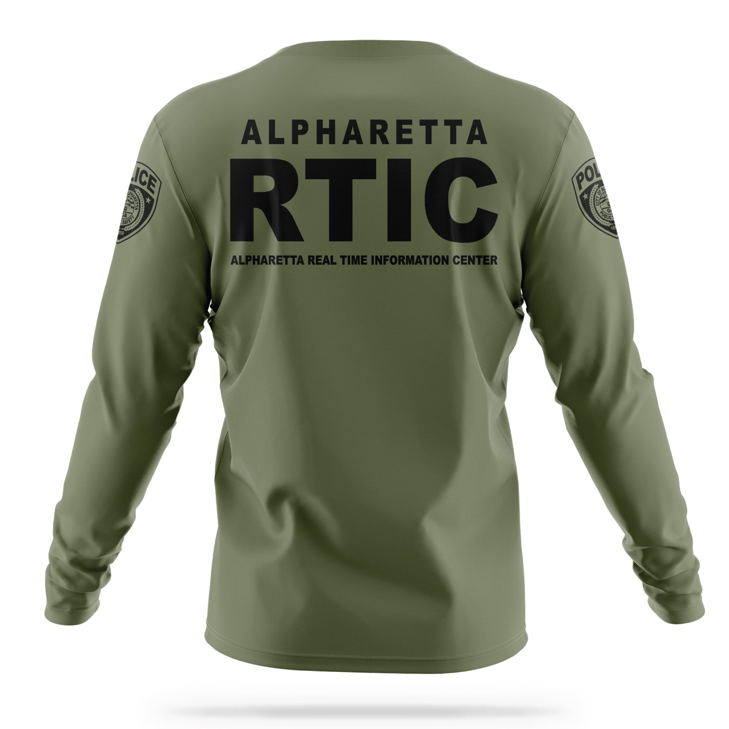 [ALPHARETTA PD] Men's RTIC Utility Long Sleeve [ODGRN/BLK]-13 Fifty Apparel