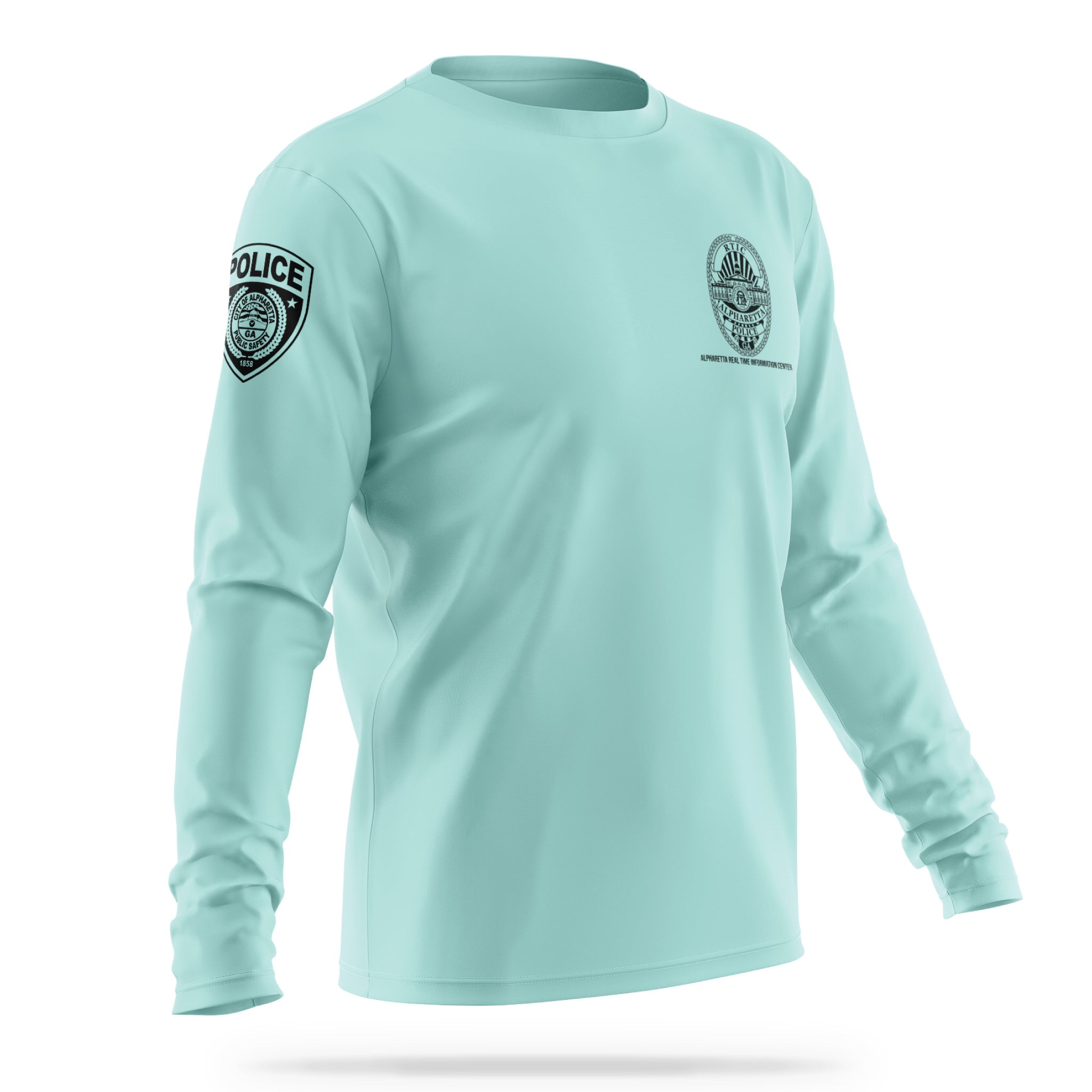 [ALPHARETTA PD] Men's RTIC Utility Long Sleeve [SEAFR/BLK]-13 Fifty Apparel
