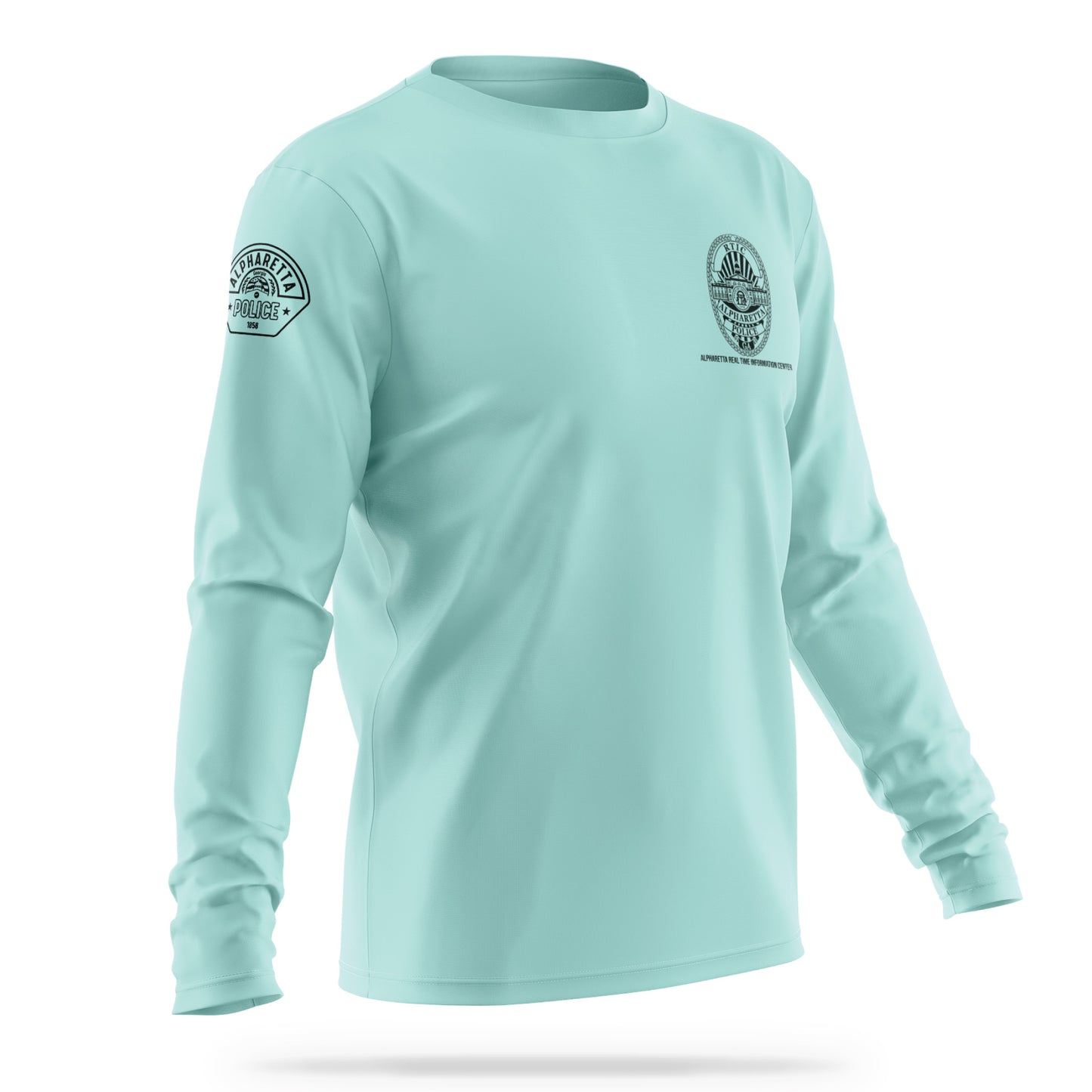 [ALPHARETTA PD] Men's RTIC Utility Long Sleeve [SEAFR/BLK]-13 Fifty Apparel