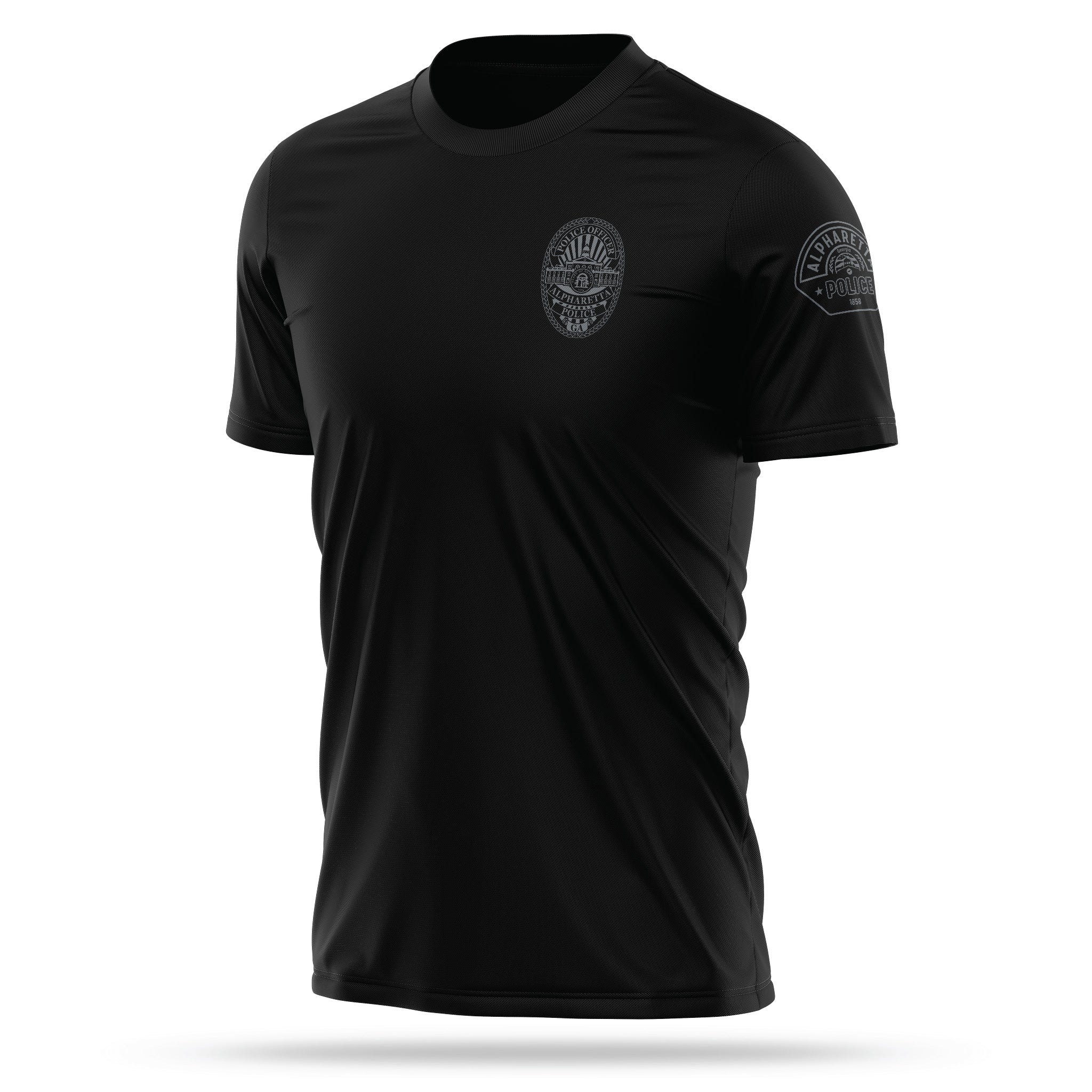 [ALPHARETTA PD] Patrol Utility Shirt [BLK/GRY]-13 Fifty Apparel