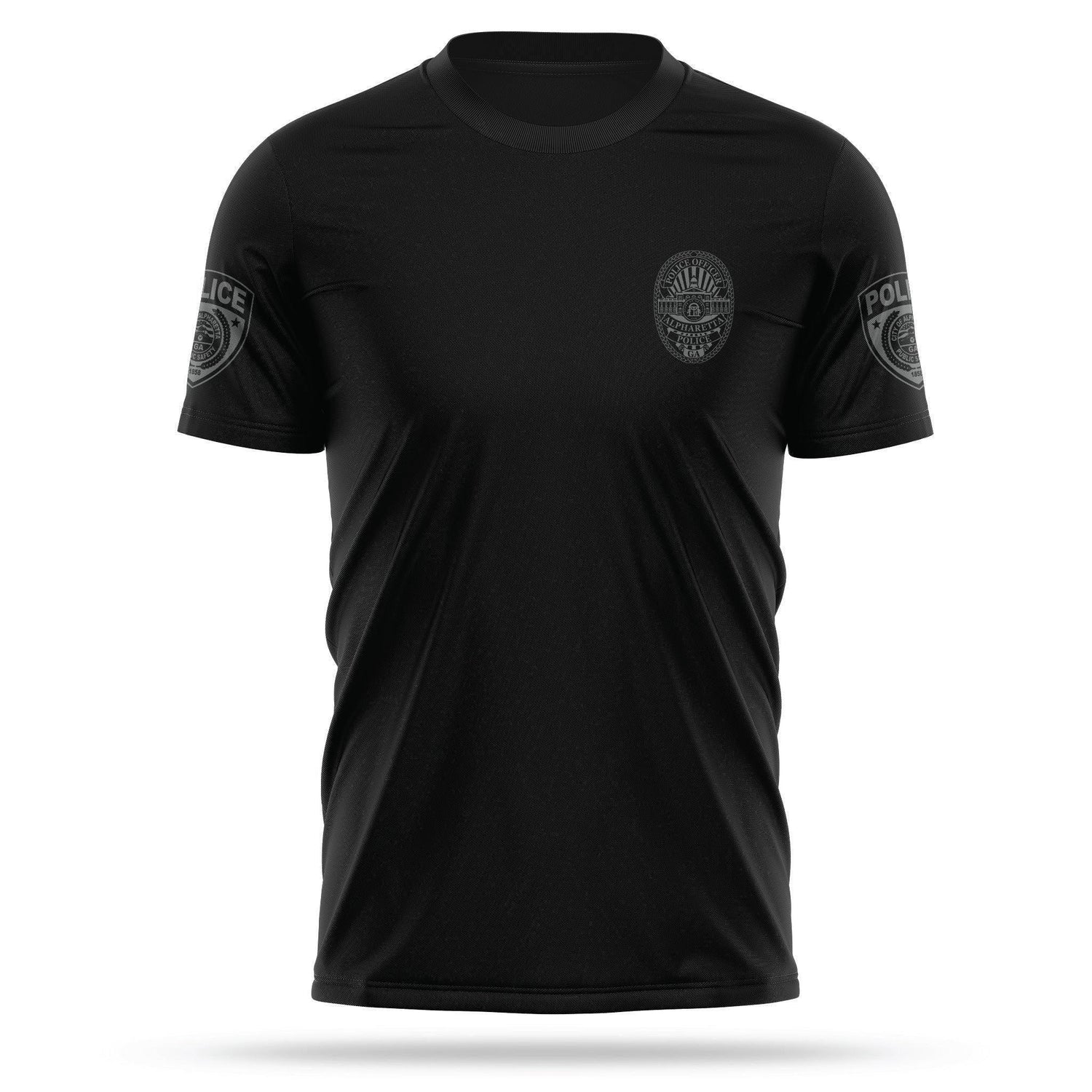 [ALPHARETTA PD] Patrol Utility Shirt [BLK/GRY]-13 Fifty Apparel