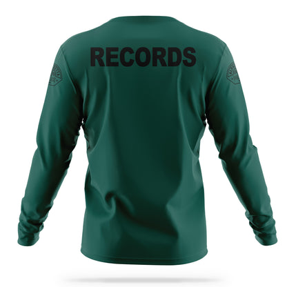 [ALPHARETTA PD] RECORDS Utility Long Sleeve [FGRN/BLK]-13 Fifty Apparel