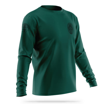 [ALPHARETTA PD] RECORDS Utility Long Sleeve [FGRN/BLK]-13 Fifty Apparel