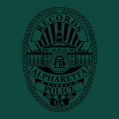 [ALPHARETTA PD] RECORDS Utility Long Sleeve [FGRN/BLK]-13 Fifty Apparel