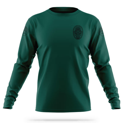 [ALPHARETTA PD] RECORDS Utility Long Sleeve [FGRN/BLK]-13 Fifty Apparel