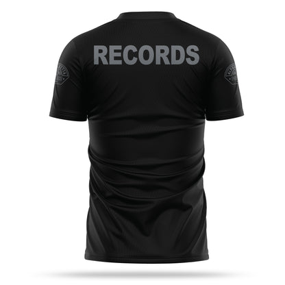 [ALPHARETTA PD] RECORDS Utility Shirt [BLK/GRY]-13 Fifty Apparel