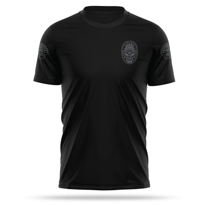 [ALPHARETTA PD] RECORDS Utility Shirt [BLK/GRY]-13 Fifty Apparel