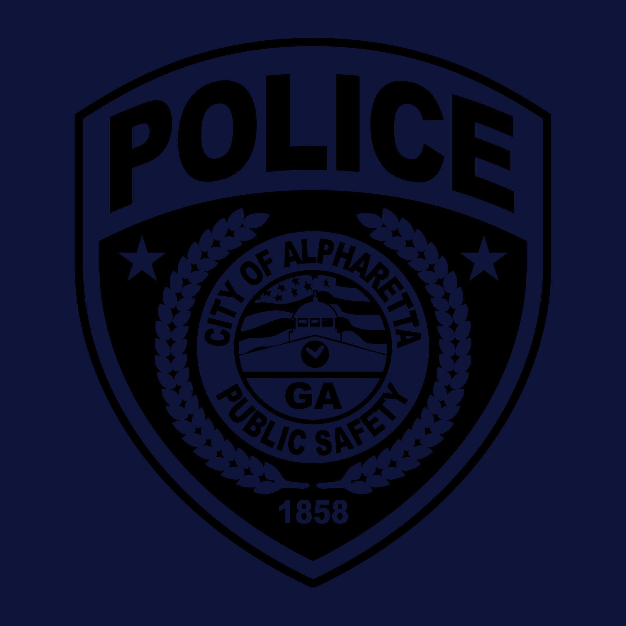 [ALPHARETTA PD] RECORDS Utility Shirt [NVY/BLK]-13 Fifty Apparel