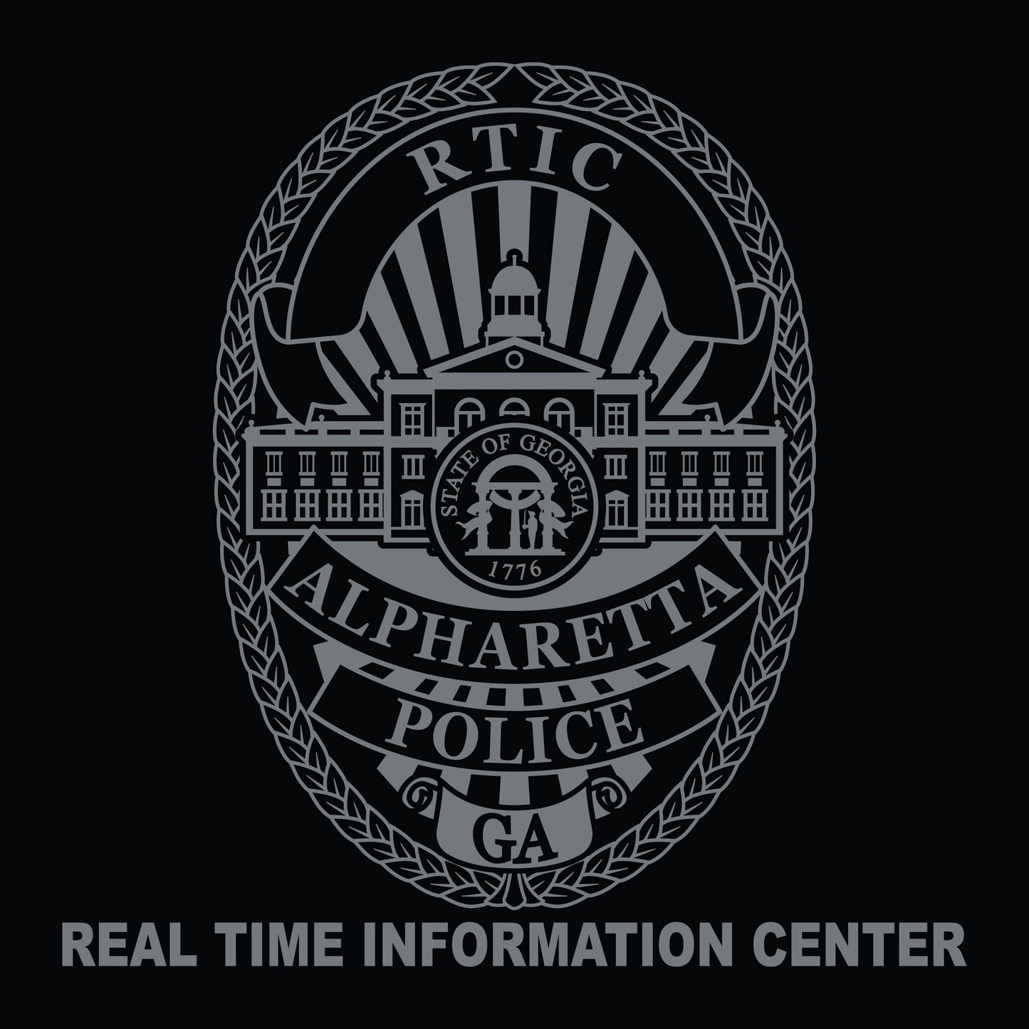 [ALPHARETTA PD] RTIC Performance Polo [BLK]-13 Fifty Apparel