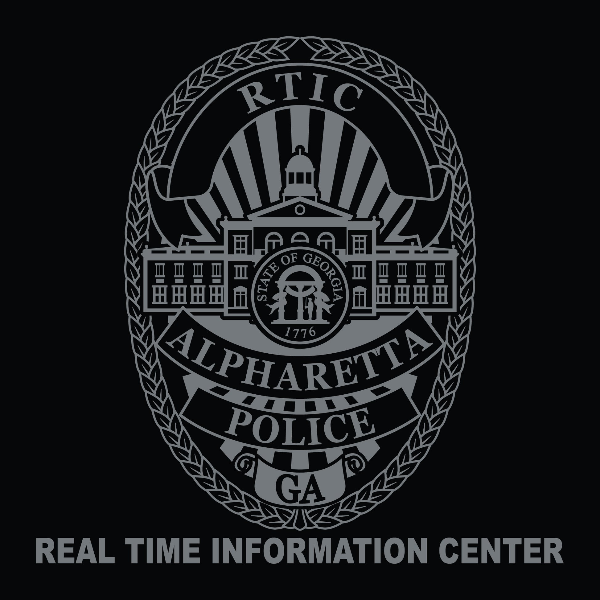 [ALPHARETTA PD] RTIC Performance Polo [BLK]-13 Fifty Apparel