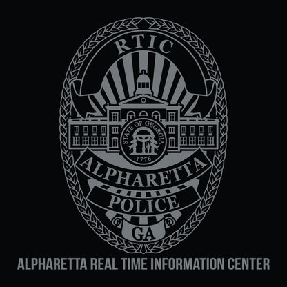 [ALPHARETTA PD] RTIC Quarter Zip [BLK/GRY]-13 Fifty Apparel