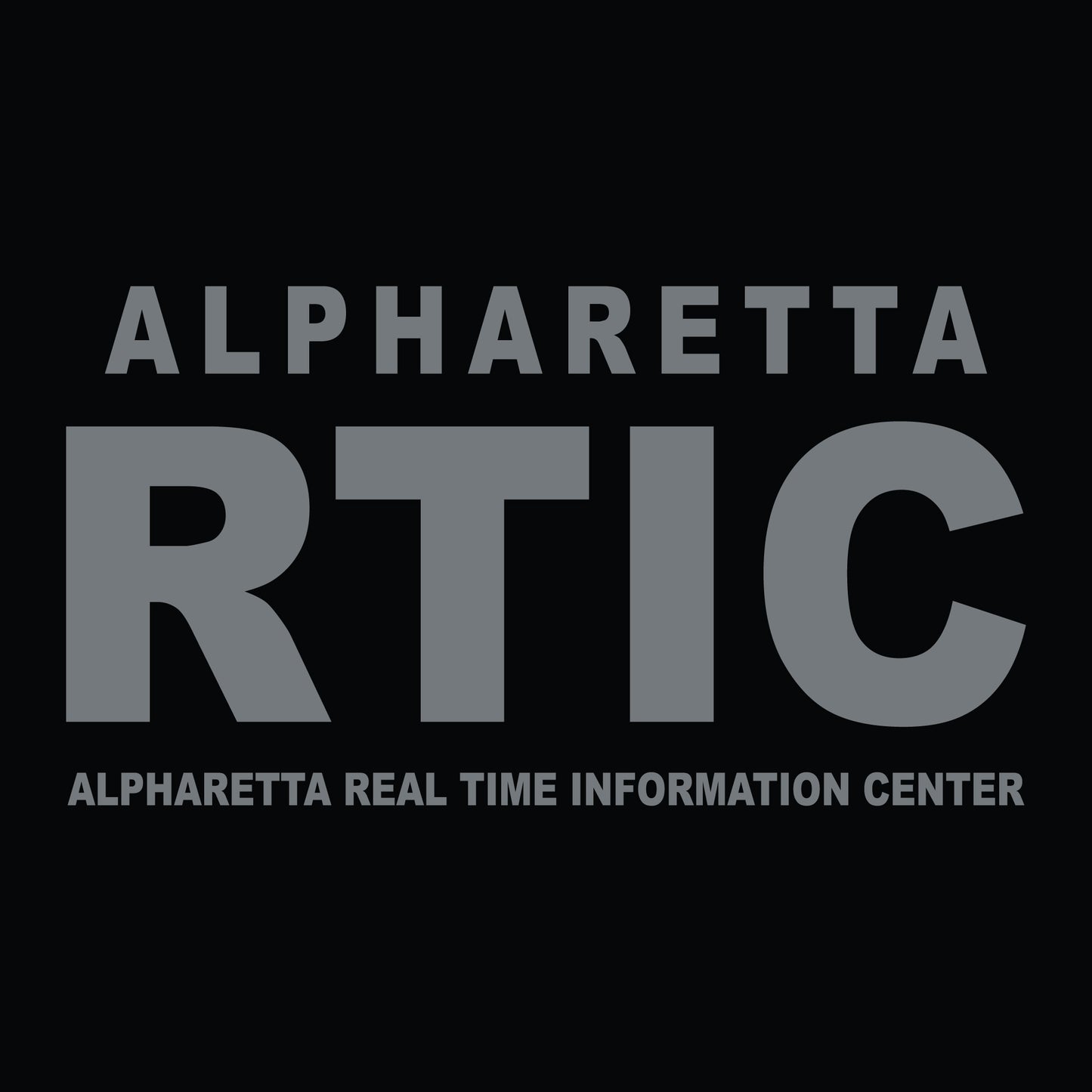 [ALPHARETTA PD] RTIC Quarter Zip [BLK/GRY]-13 Fifty Apparel