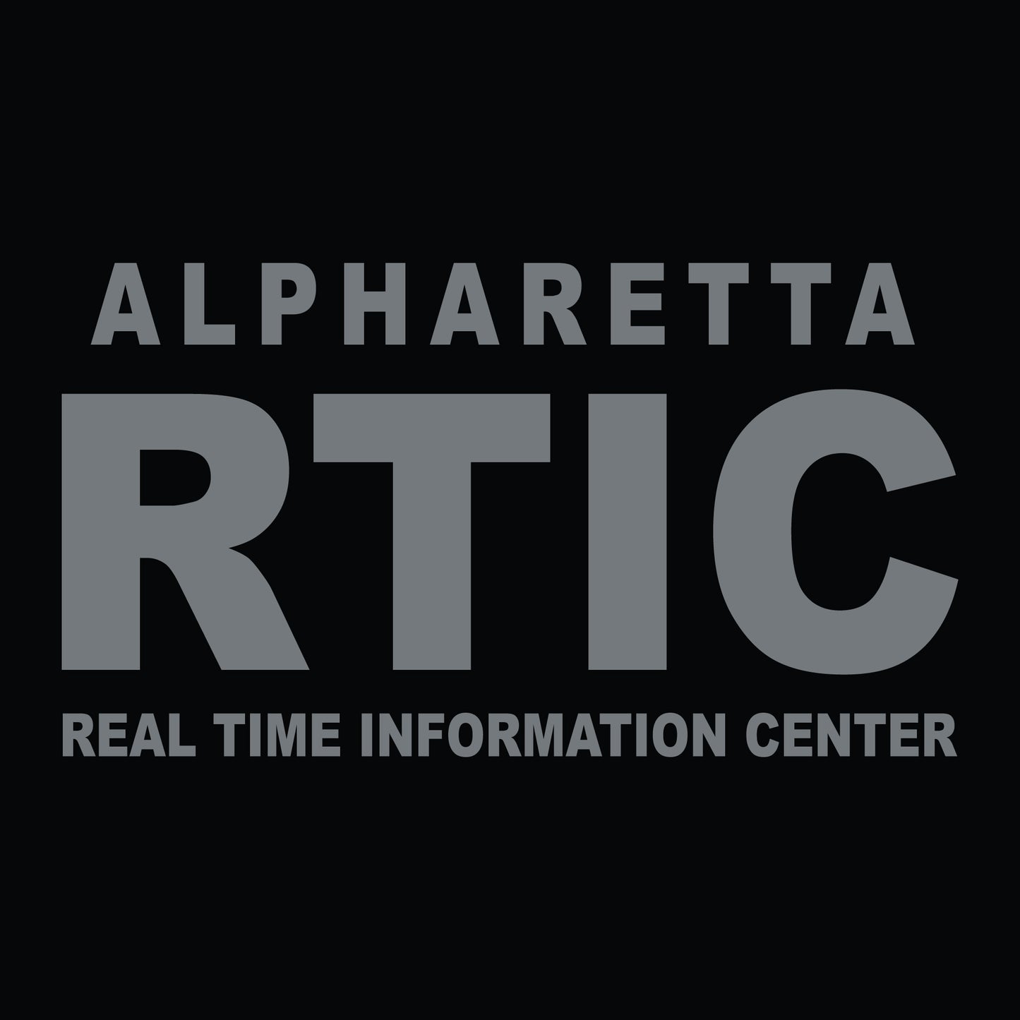 [ALPHARETTA PD] RTIC Quarter Zip [BLK/GRY]-13 Fifty Apparel
