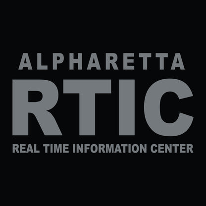 [ALPHARETTA PD] RTIC Quarter Zip [BLK/GRY]-13 Fifty Apparel