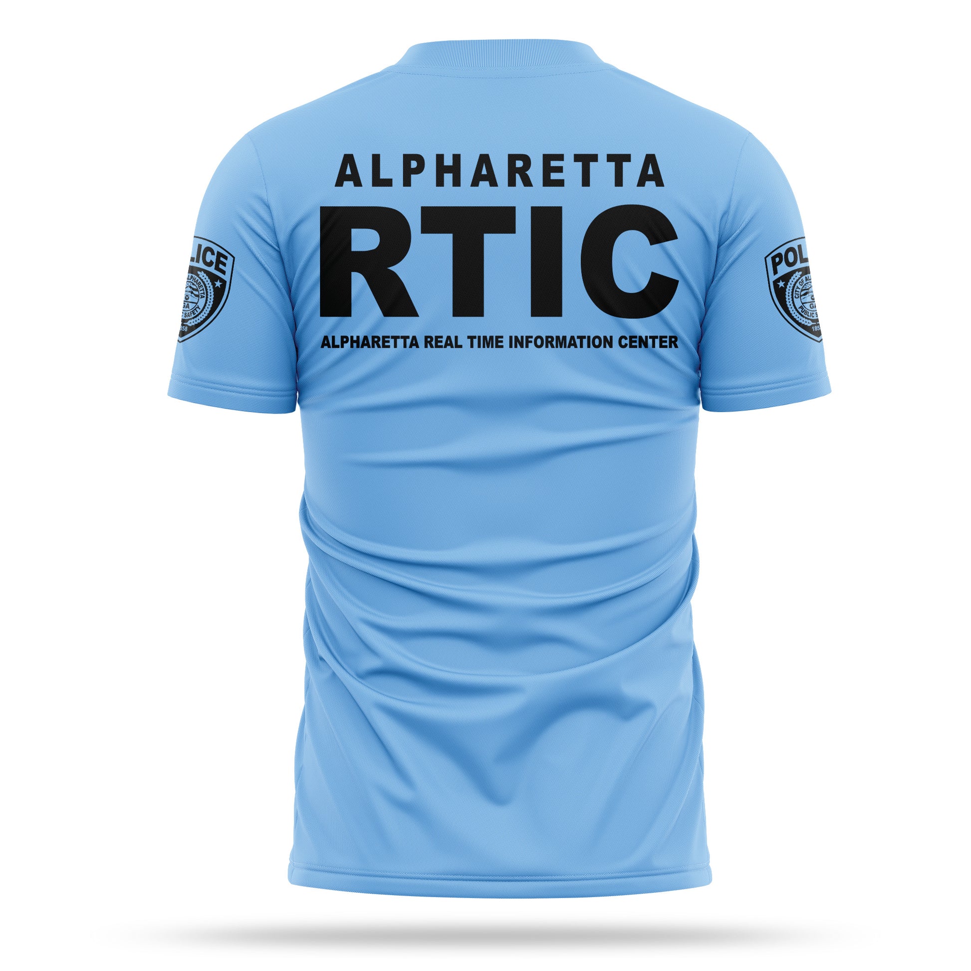[ALPHARETTA PD] RTIC Utility Shirt [CBLU/BLK]-13 Fifty Apparel