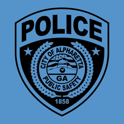 [ALPHARETTA PD] RTIC Utility Shirt [CBLU/BLK]-13 Fifty Apparel