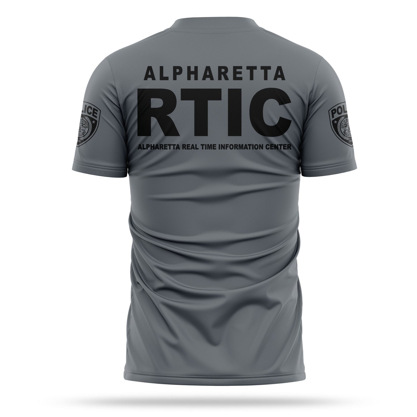 [ALPHARETTA PD] RTIC Utility Shirt [CHR/BLK]-13 Fifty Apparel