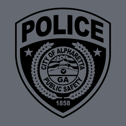 [ALPHARETTA PD] RTIC Utility Shirt [CHR/BLK]-13 Fifty Apparel