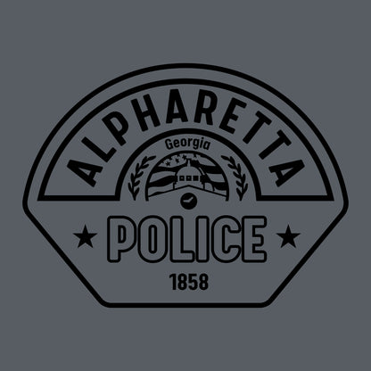 [ALPHARETTA PD] RTIC Utility Shirt [CHR/BLK]-13 Fifty Apparel