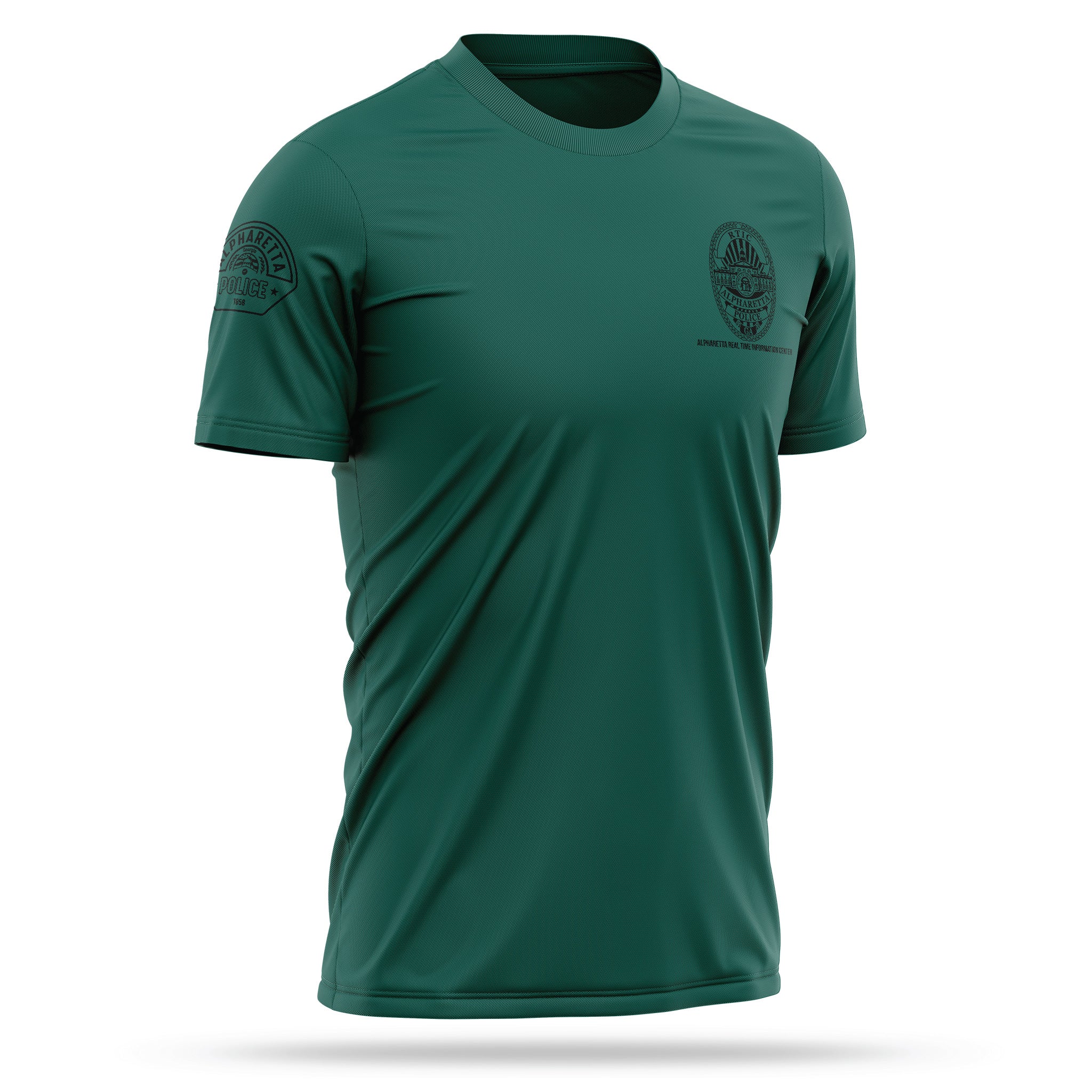 [ALPHARETTA PD] RTIC Utility Shirt [FGRN/BLK]-13 Fifty Apparel