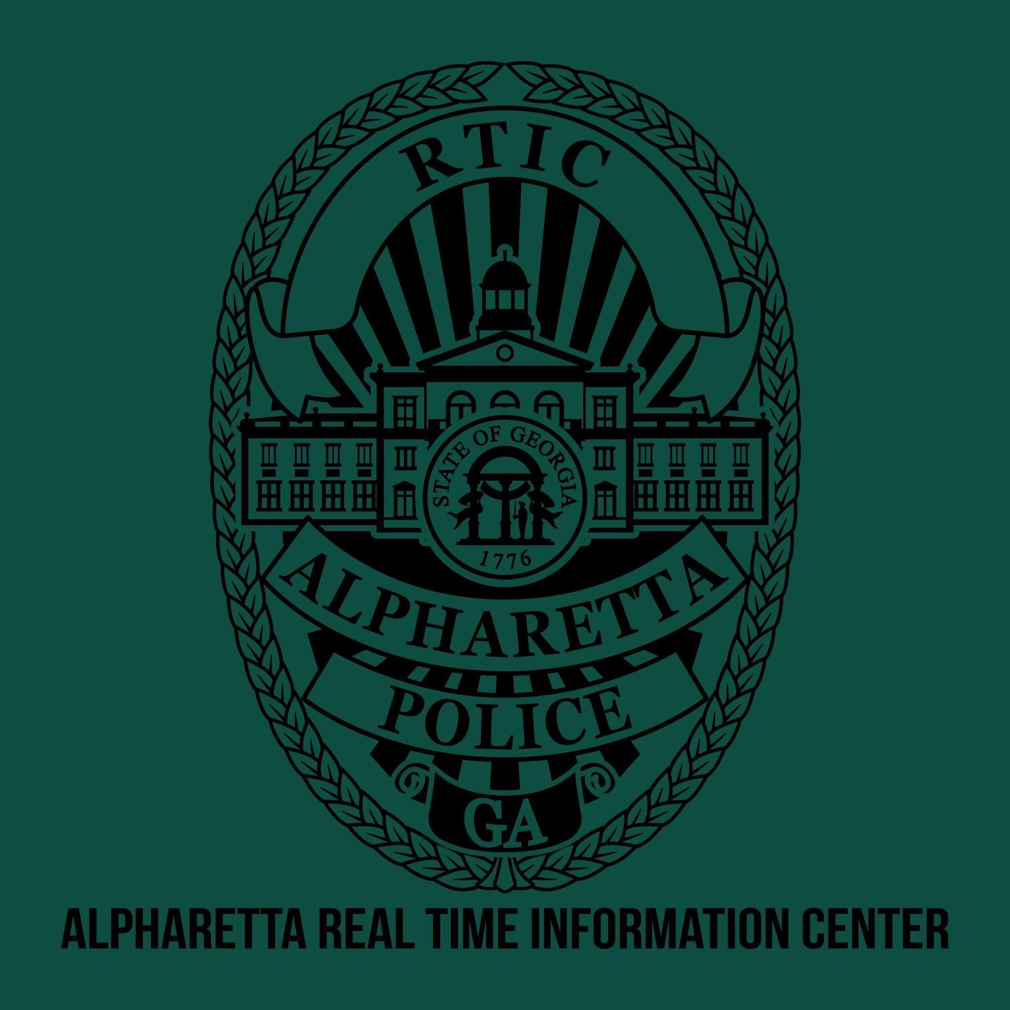 [ALPHARETTA PD] RTIC Utility Shirt [FGRN/BLK]-13 Fifty Apparel