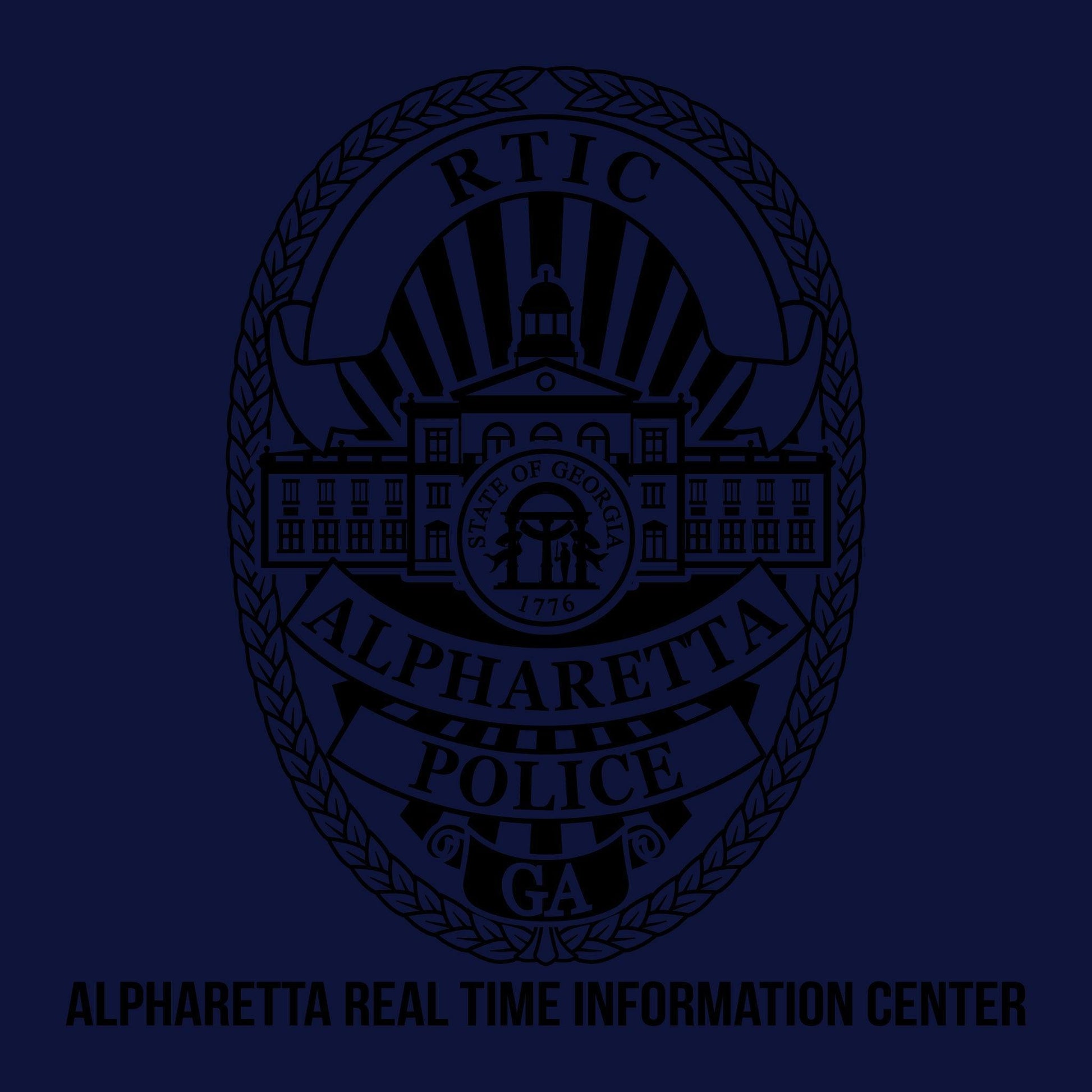 [ALPHARETTA PD] RTIC Utility Shirt [NVY/BLK]-13 Fifty Apparel