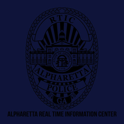 [ALPHARETTA PD] RTIC Utility Shirt [NVY/BLK]-13 Fifty Apparel