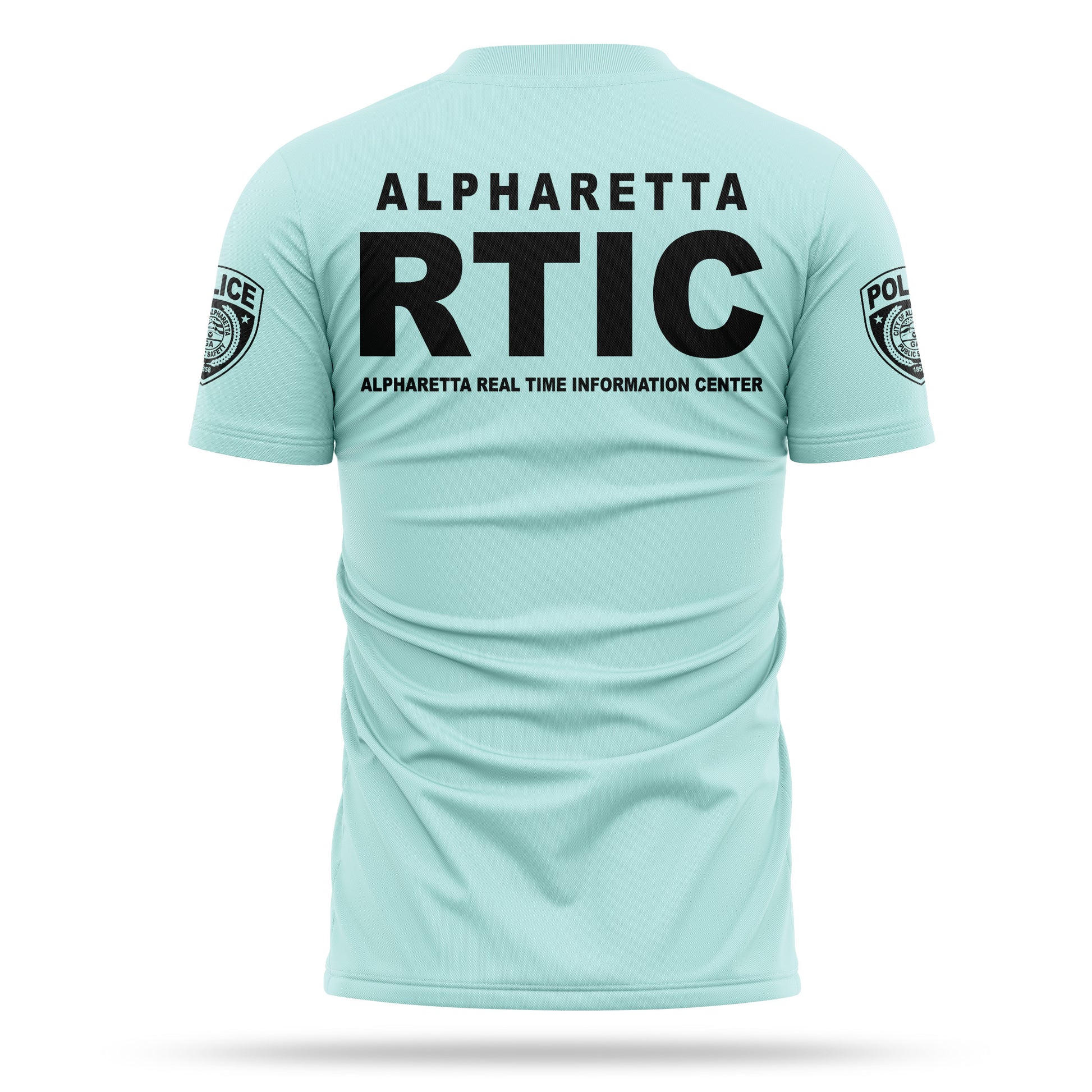 [ALPHARETTA PD] RTIC Utility Shirt [SEAFR/BLK]-13 Fifty Apparel