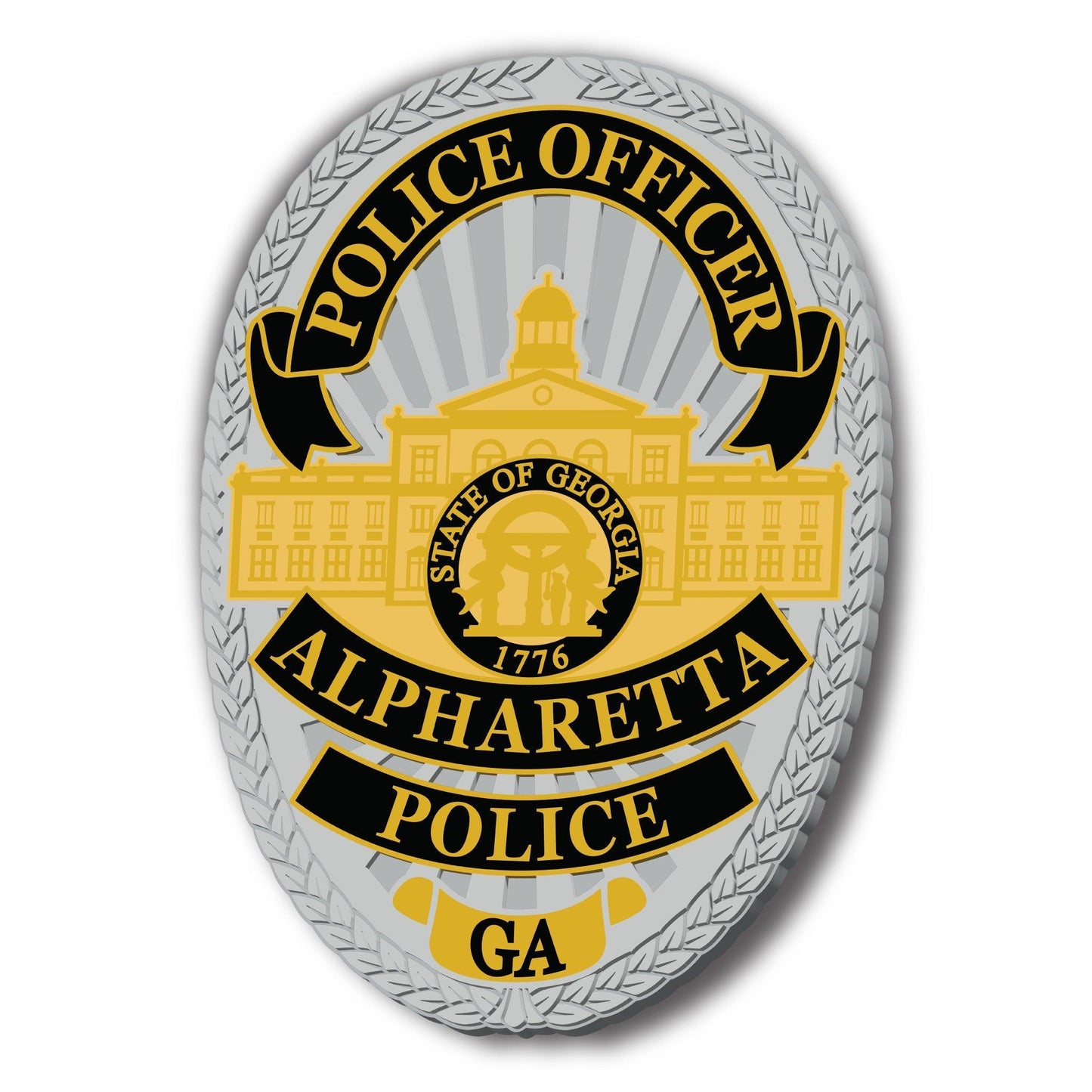[ALPHARETTA PD] TPU Badge Patch-13 Fifty Apparel