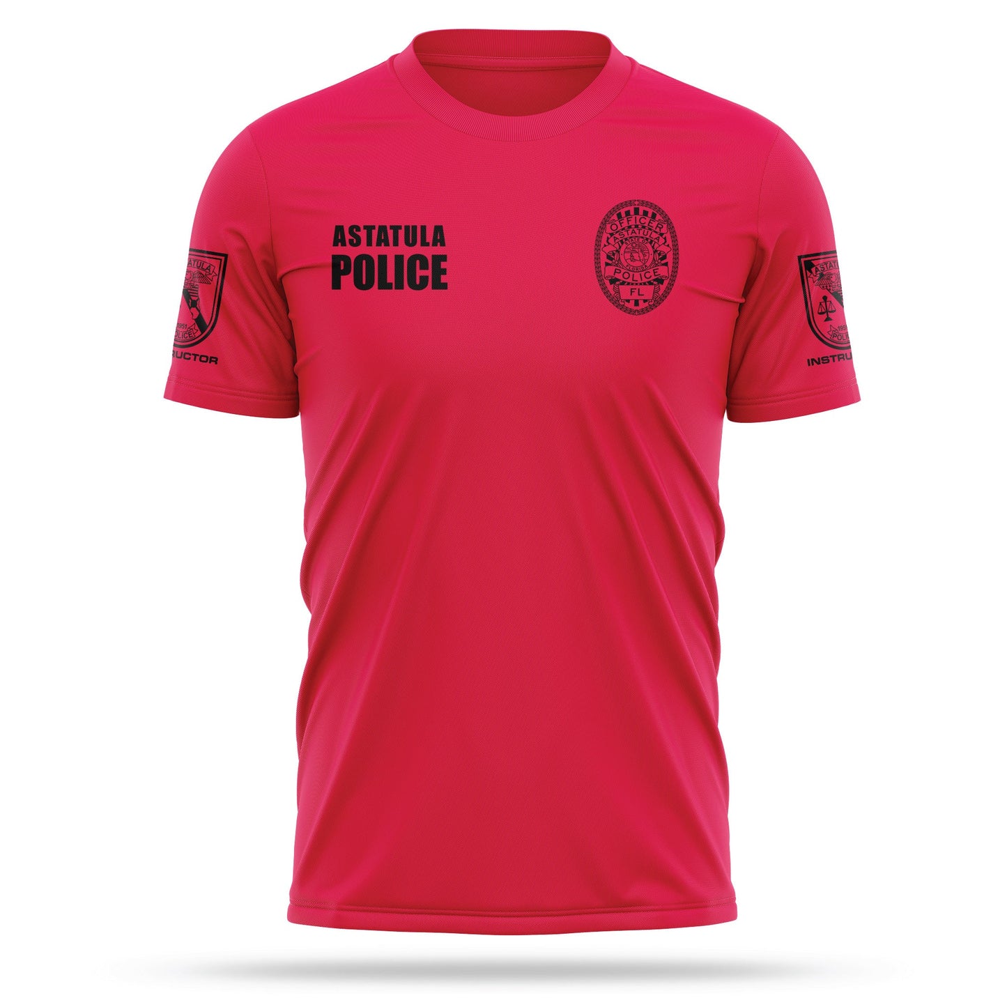 [ASTATULA PD] Instructor Utility Short Sleeve Shirts [RED]-13 Fifty Apparel