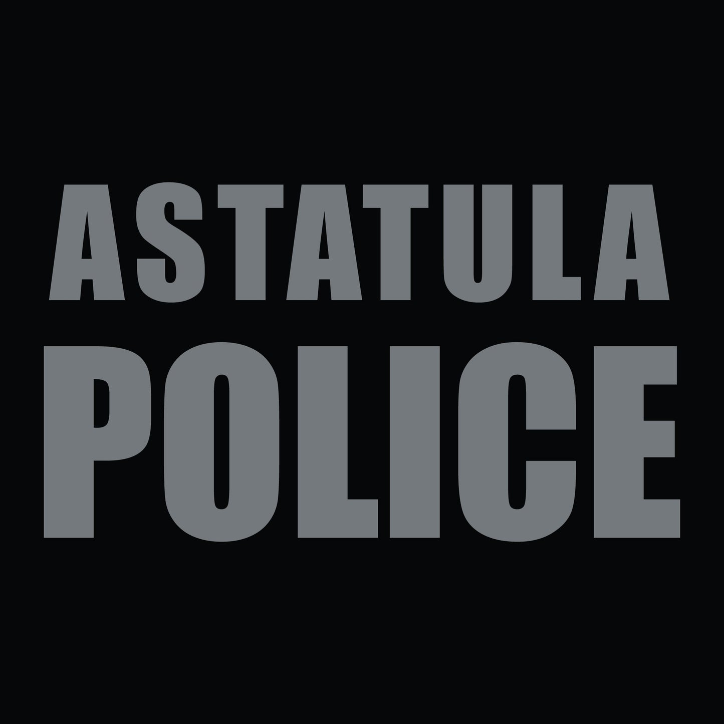 [ASTATULA PD] Utility Short Sleeve Shirts [BLK/GRY]-13 Fifty Apparel