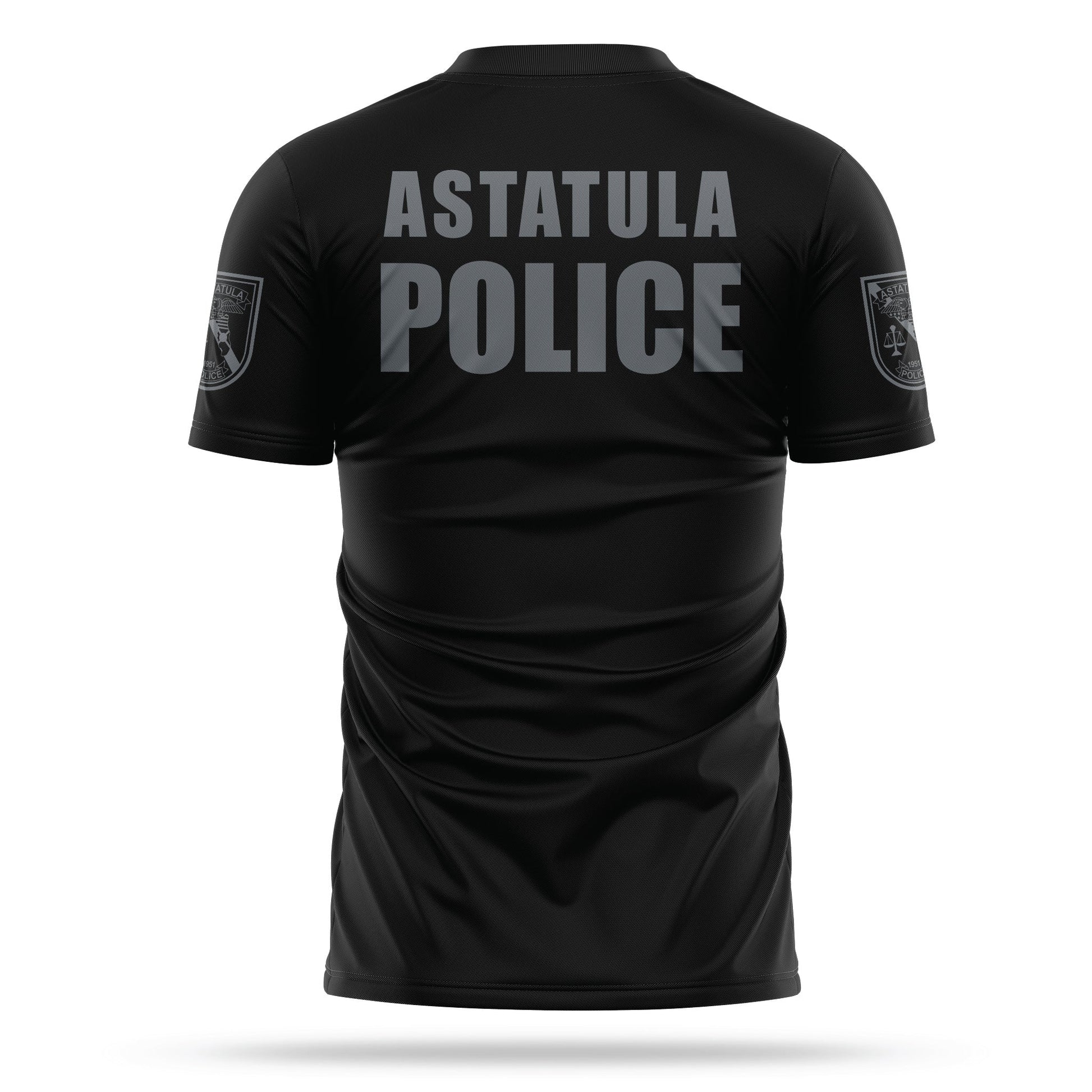 [ASTATULA PD] Utility Short Sleeve Shirts [BLK/GRY]-13 Fifty Apparel