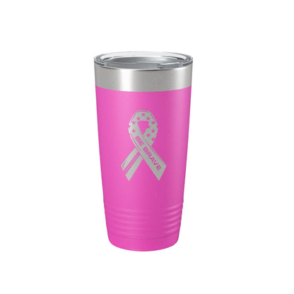 [BE BRAVE 24] Stainless Steel Tumbler [PINK]-13 Fifty Apparel