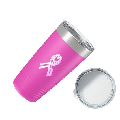 [BE BRAVE 24] Stainless Steel Tumbler [PINK]-13 Fifty Apparel