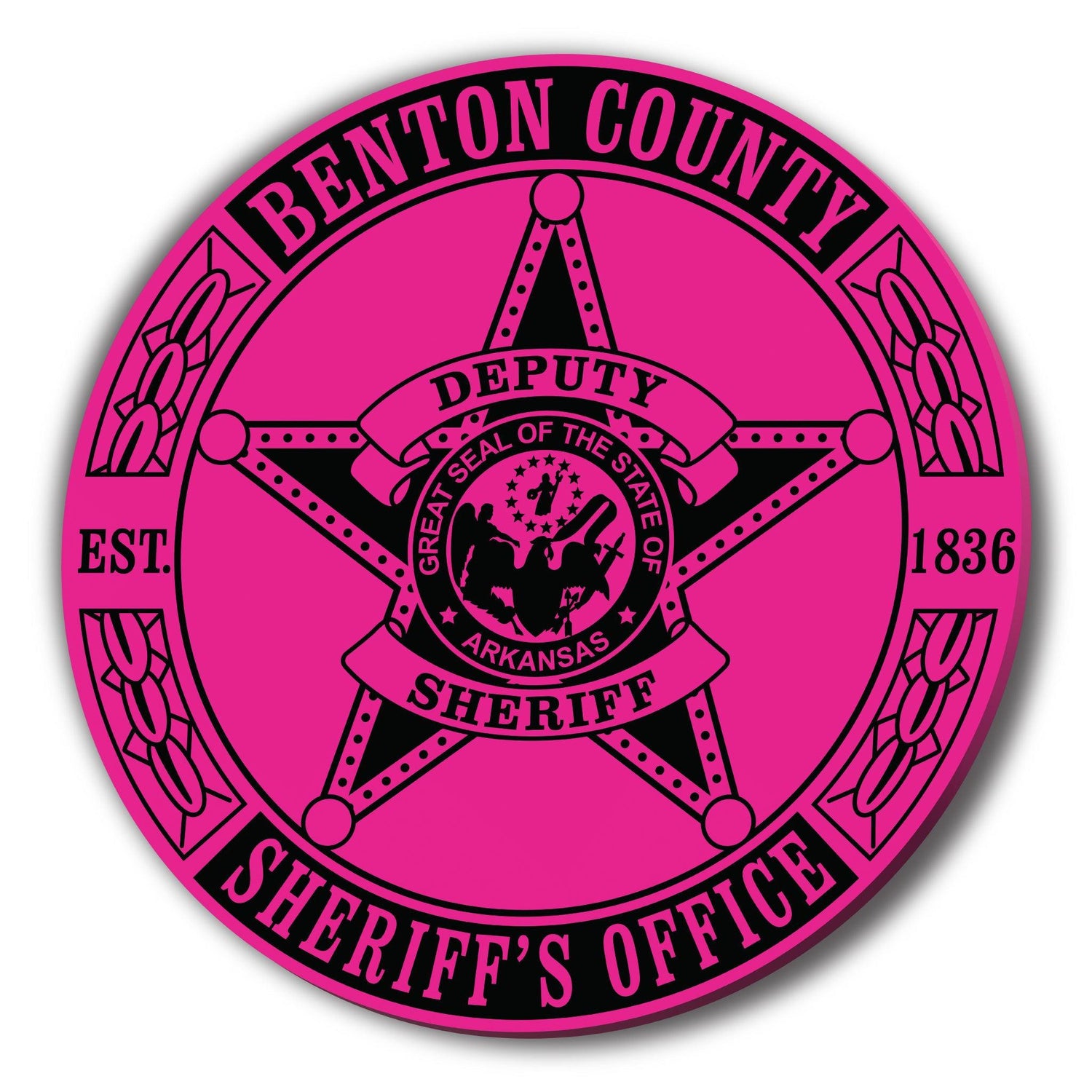 [BENTON CO SO] COR PVC Patch-13 Fifty Apparel