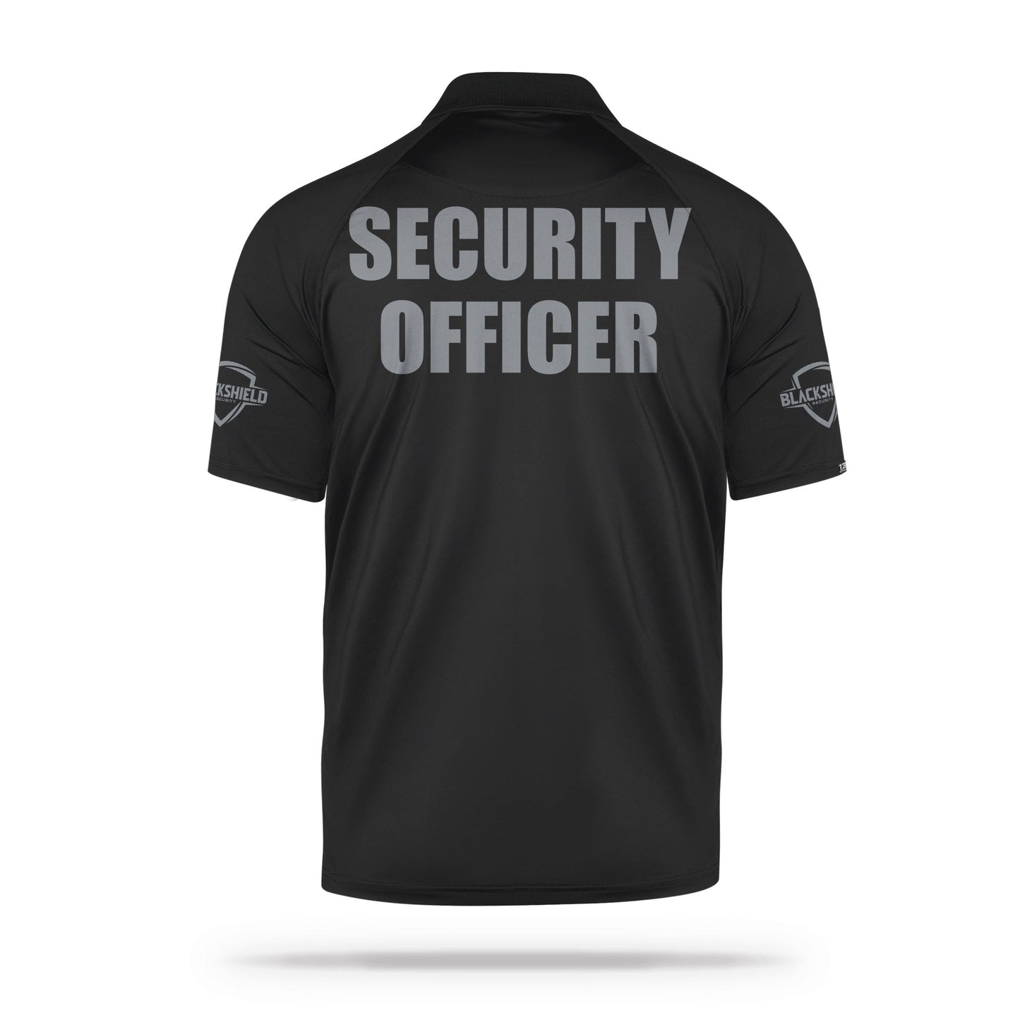 [BLACKSHIELD SECURITY] Performance Polo [BLK/GRY]-13 Fifty Apparel