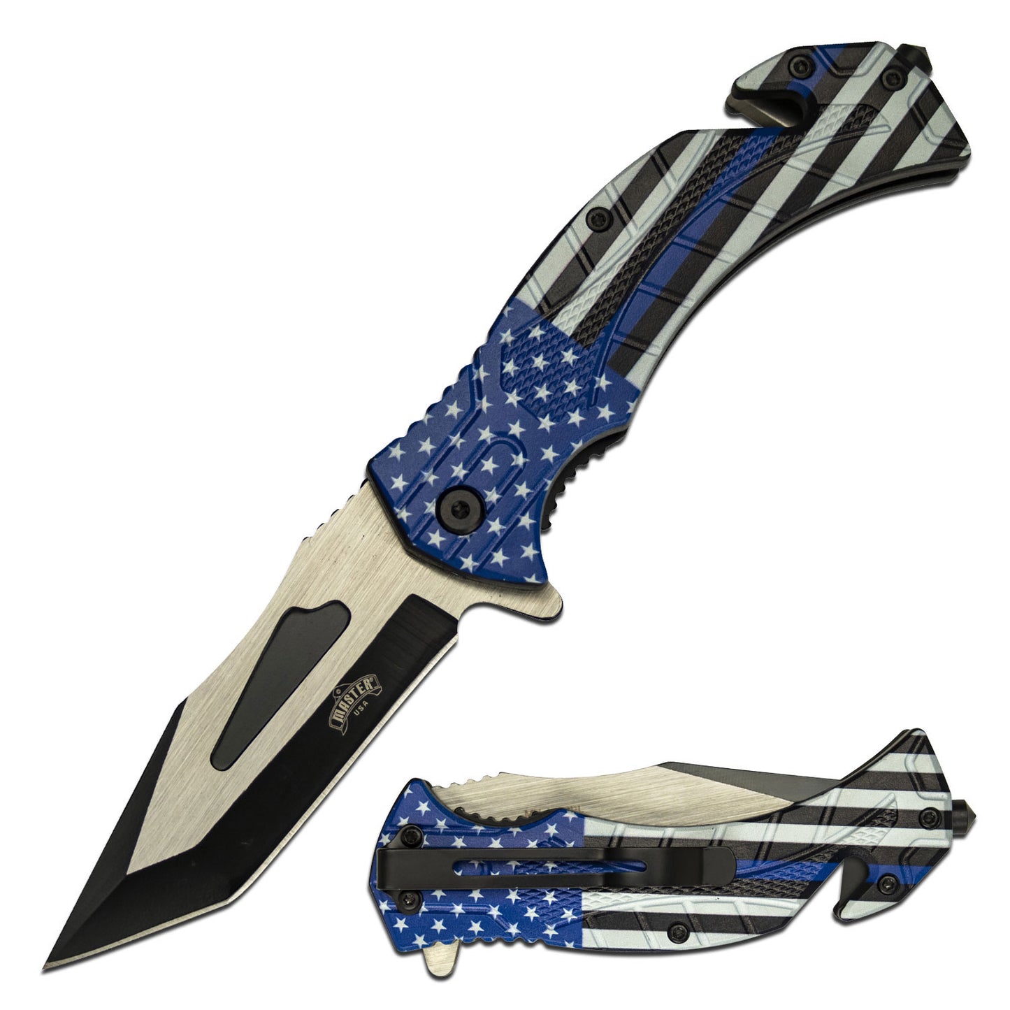 [BLUE LINE PATRIOT] Utility Knife-13 Fifty Apparel