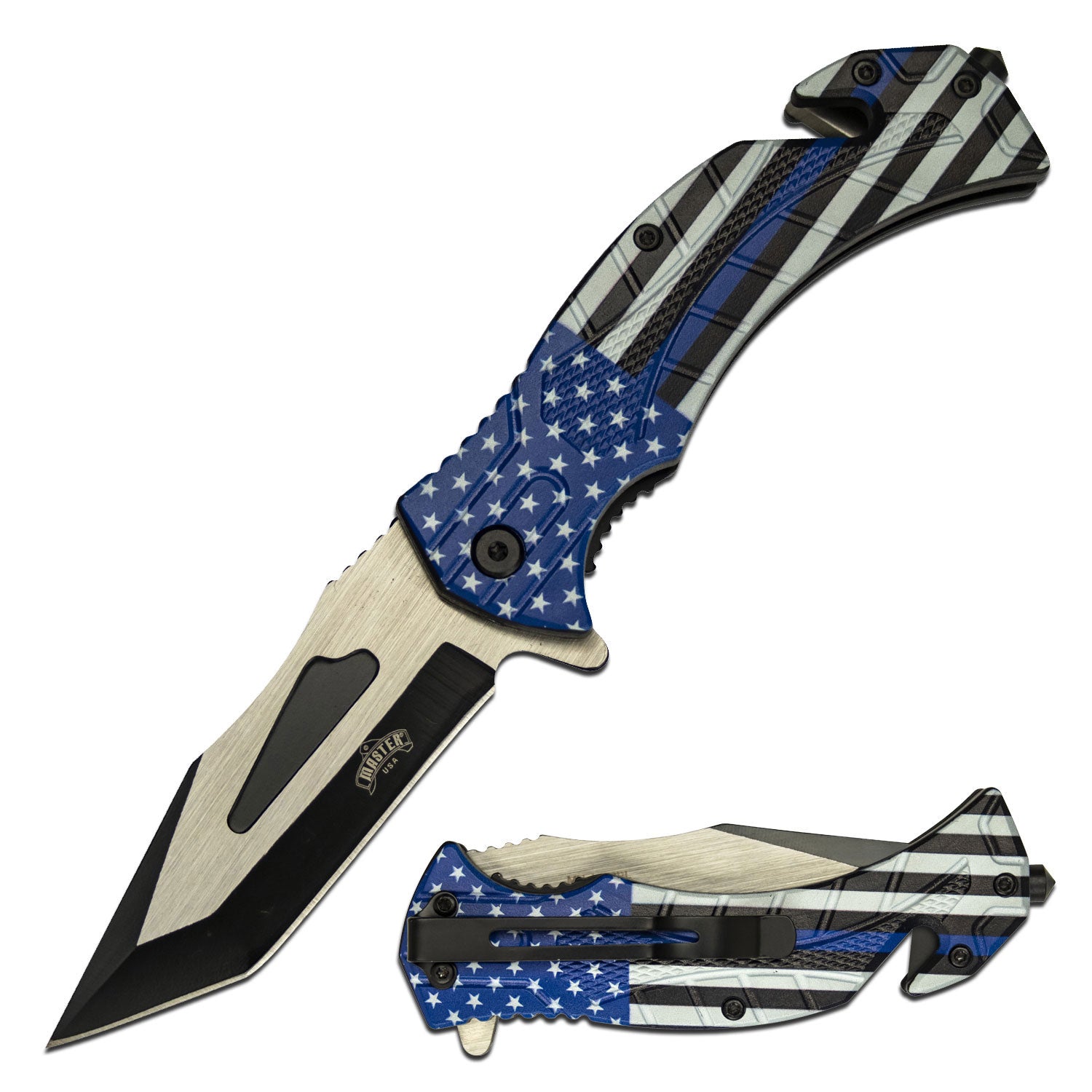 [BLUE LINE PATRIOT] Utility Knife-13 Fifty Apparel