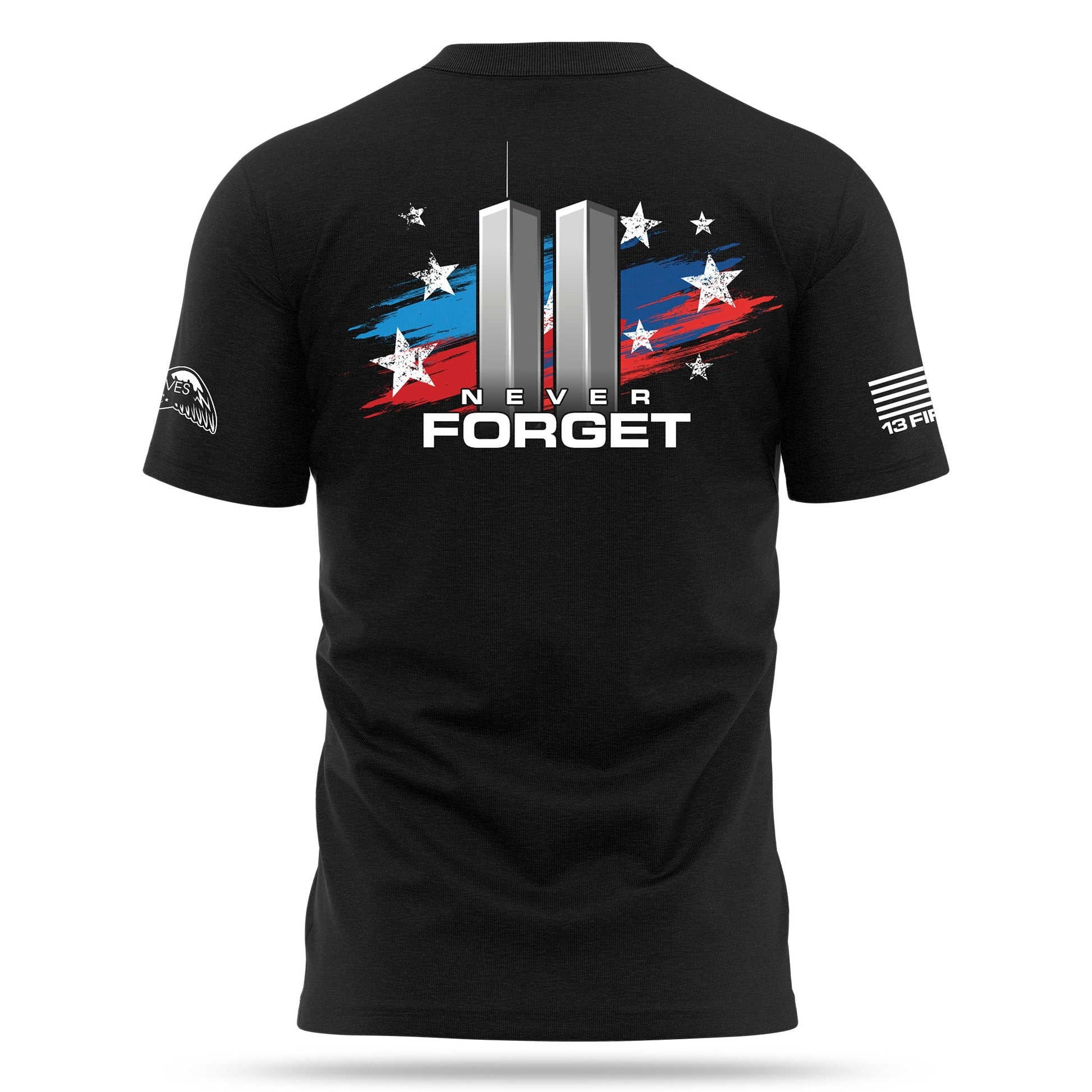 [BLUE LIVES NYC] Never Forget Cotton Blend Shirt-13 Fifty Apparel