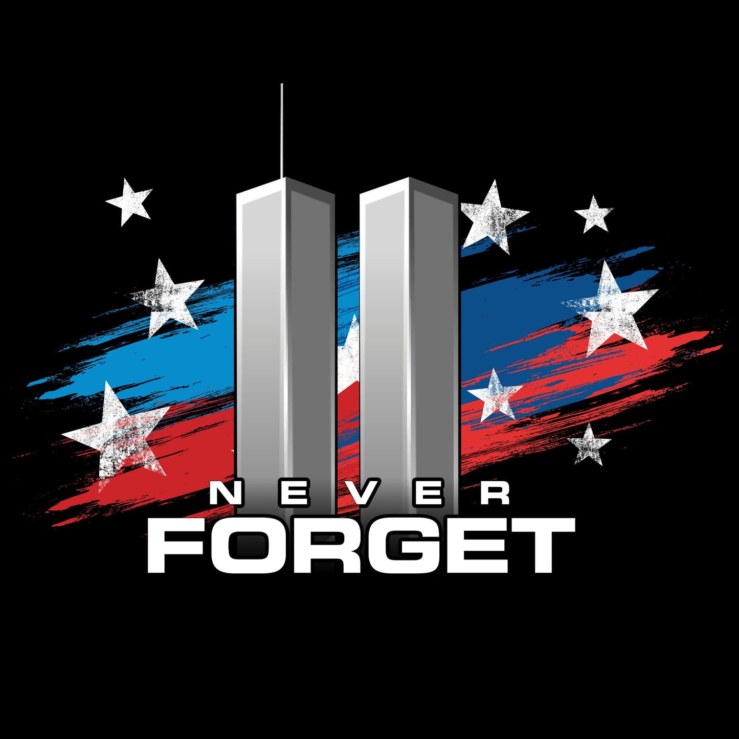 [BLUE LIVES NYC] Never Forget Cotton Blend Shirt-13 Fifty Apparel