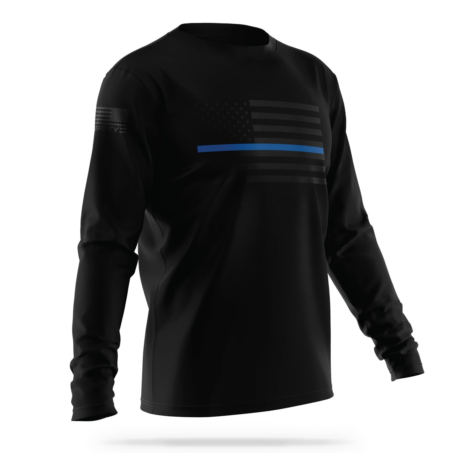 [BLUE LIVES NYC] Utility Long Sleeve Shirt-13 Fifty Apparel