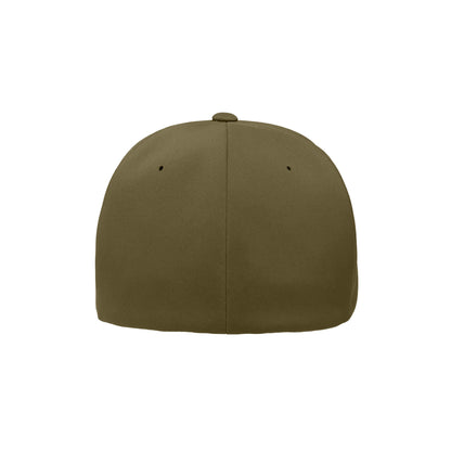 [BORDER PATROL] Flexfit Delta® Cap [GRN/GLD]-13 Fifty Apparel