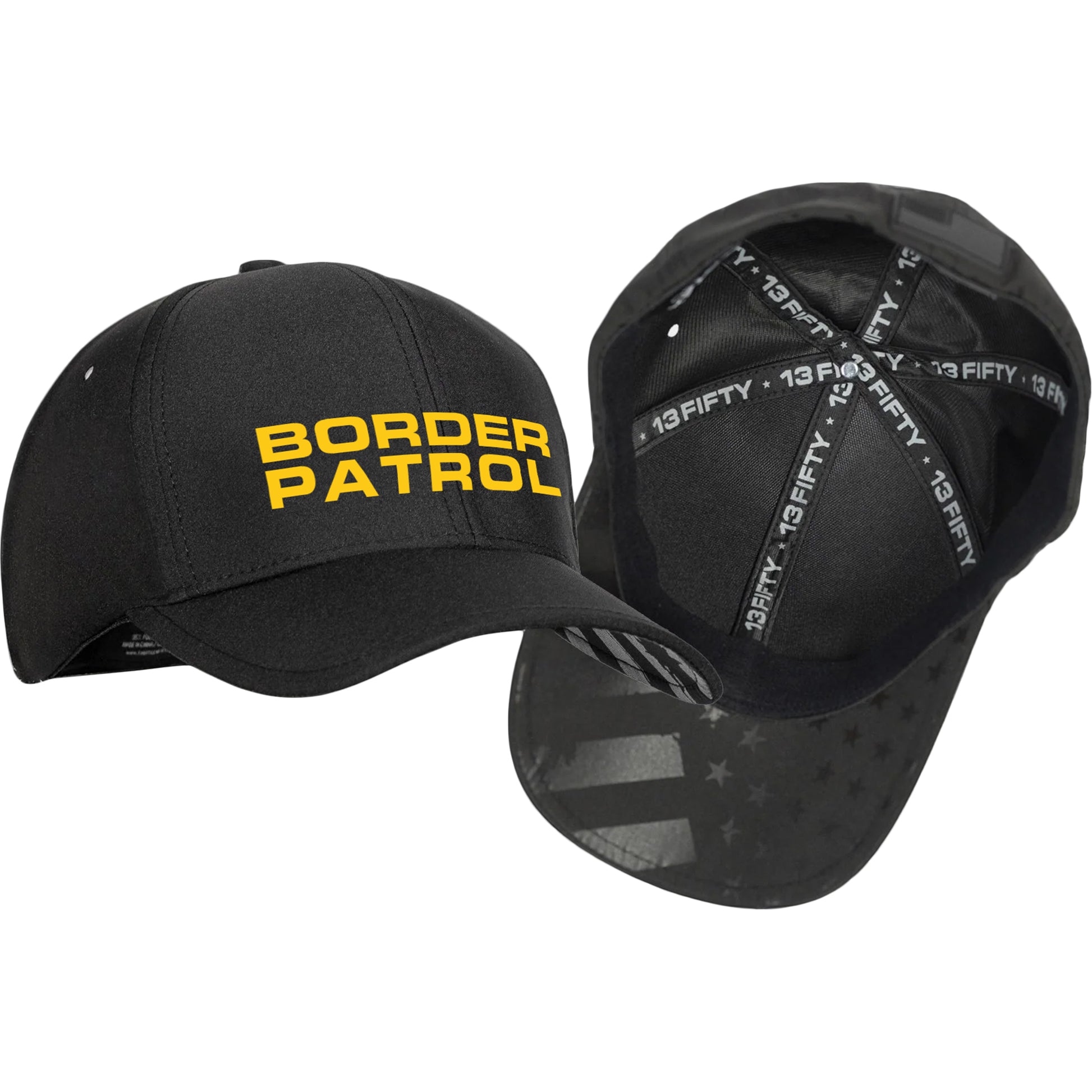 [BORDER PATROL] LEOTEX® Cap [BLK/GLD] 13 Fifty Apparel 