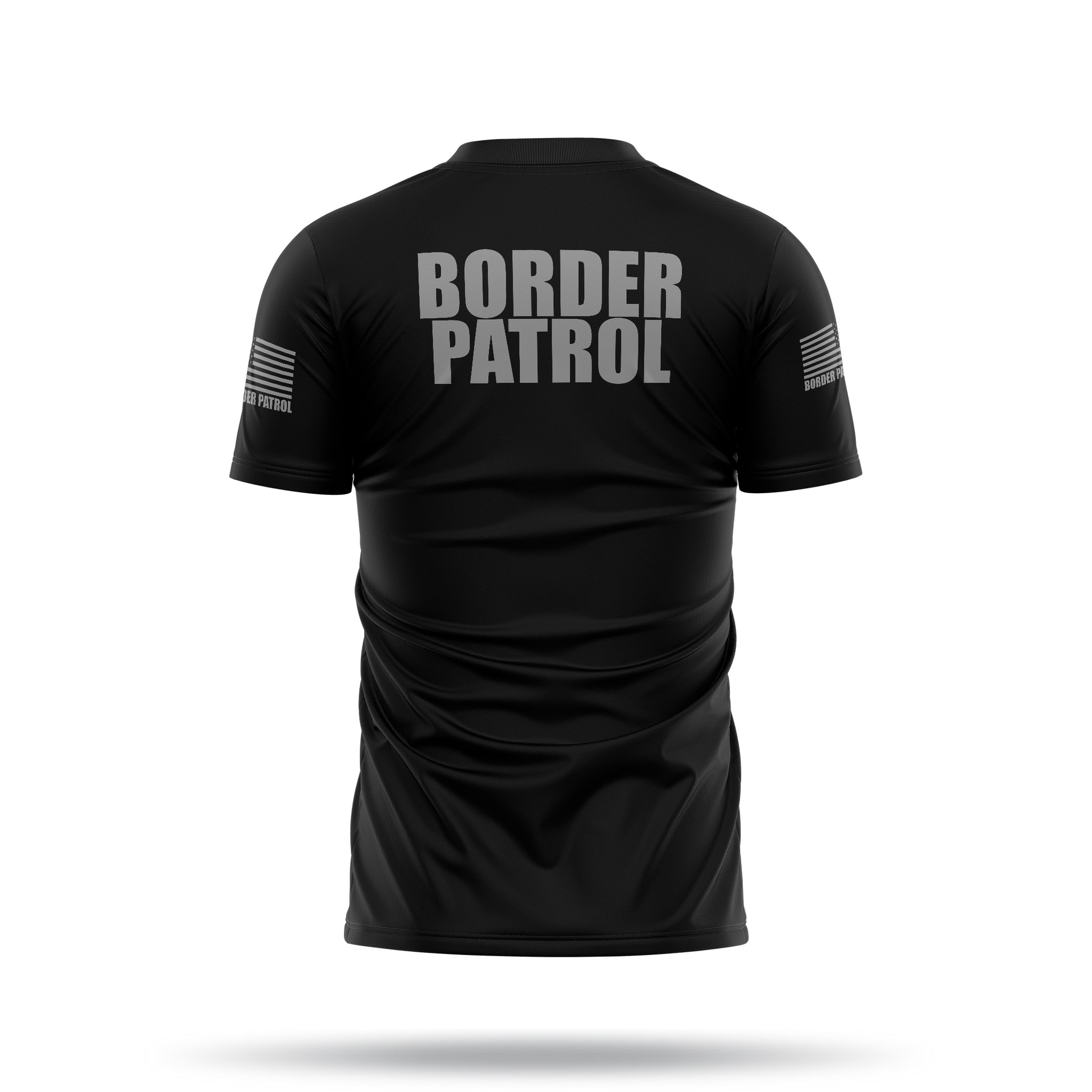 [BORDER PATROL] Men's Utility Shirt [BLK/GRY] 13 Fifty Apparel 