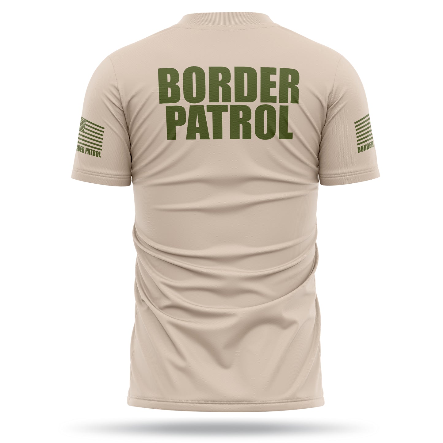 [BORDER PATROL] Men's Utility Shirt [SND/GRN]-13 Fifty Apparel