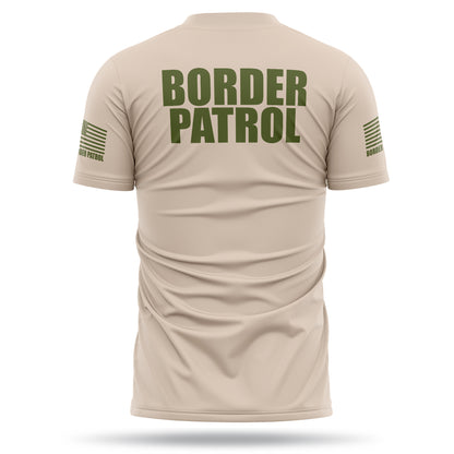 [BORDER PATROL] Men's Utility Shirt [SND/GRN]-13 Fifty Apparel